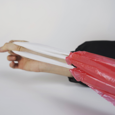 Colorful HDPE Disposable Garbage Bag with Drawstring Closure Convenient and Practical