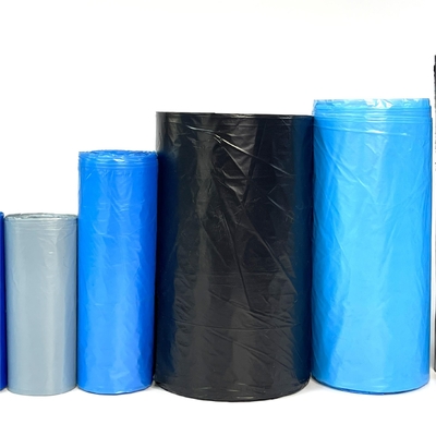 Black Plastic High Density Liner Trash Garbage Bag with Offset Printing