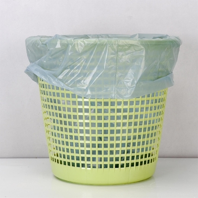 Black Plastic High Density Liner Trash Garbage Bag with Offset Printing