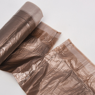 Garbage Bags with Drawstring Rope Made of HDPE Plastic Custom Order Accepted