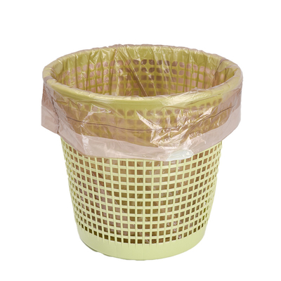 Garbage Bags with Drawstring Rope Made of HDPE Plastic Custom Order Accepted