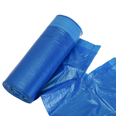 Garbage Bags with Drawstring Rope Made of HDPE Plastic Custom Order Accepted