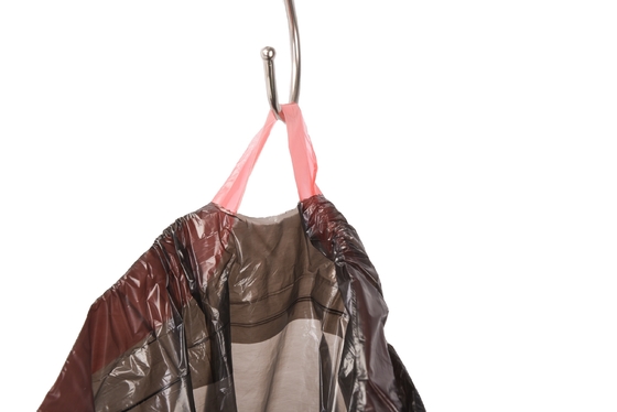 Garbage Bags with Drawstring Rope Made of HDPE Plastic Custom Order Accepted