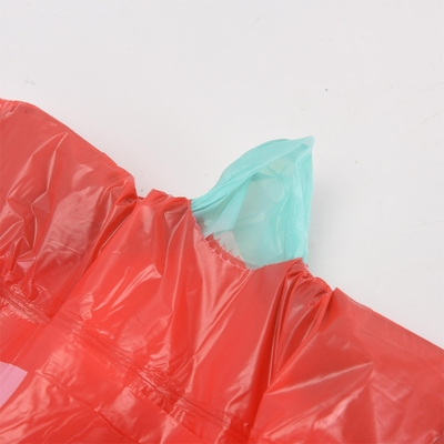 5-50 Mic Thickness Green Custom Logo Printing Orange Plastic Scented Garbage Bag