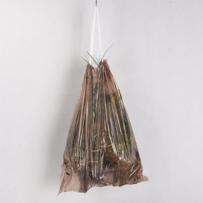 Perforated Garbage Plastic Trash Bag for Kitchen Trash Cans 2022 Green or as Request