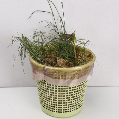 Perforated Garbage Plastic Trash Bag for Kitchen Trash Cans 2022 Green or as Request