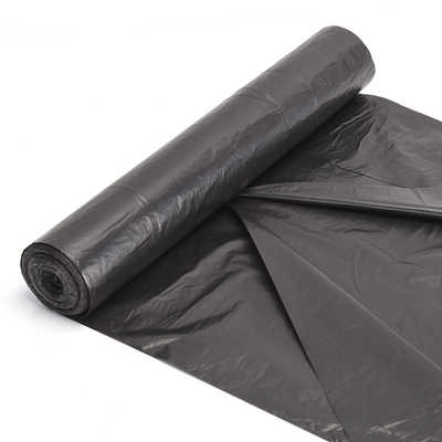 PE Material Heavy Duty Black 3 Mil Contractor Garbage Bags Perfect for Waste Management