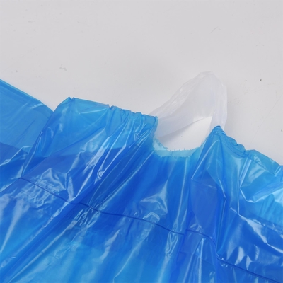 Beige HDPE Plastic Trash Waste Can Bin Liner Garbage Bag for Custom Size and Capacity