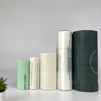 Biodegradable T-shirt Bag on Roll Made of PBAT Material for Eco-Friendly Packaging