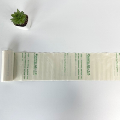 Biodegradable T-shirt Bag on Roll Made of PBAT Material for Eco-Friendly Packaging