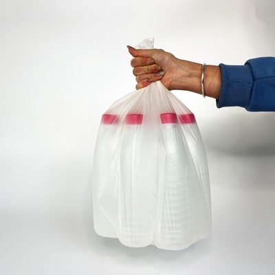 Biodegradable T-shirt Bag on Roll Made of PBAT Material for Eco-Friendly Packaging