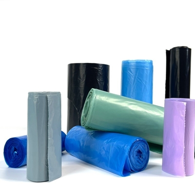 Directly Manufactured Custom Printed Plastic Trash Garbage Bag in Roll Biodegradable