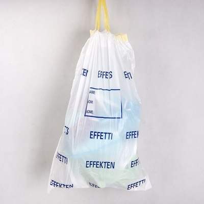 Colorful Top Seller Drawstring Garbage Bag on Roll Made in Tall Kitchen 13gallon LDPE