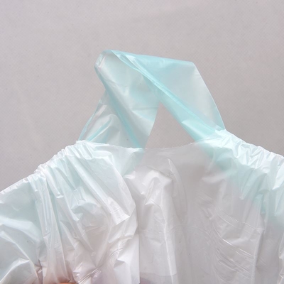 Manufactures Black Garbage Bag With Drawstring HDPE/LDPE/LLDPE For Garbage Waste