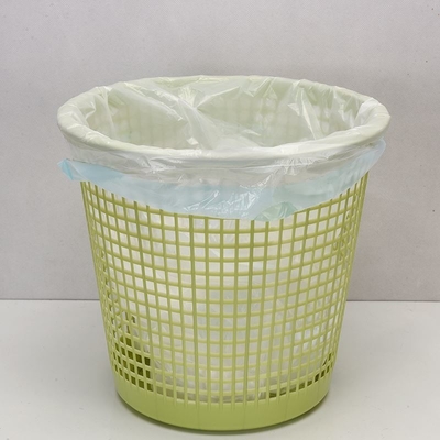 Environmentally Friendly HDPE Drawstring Heavy Duty Trash Bag with Plastic Drawtape