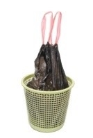 HDPE/LDPE 13 Gallon Biodegradable Garbage Bag on Roll in Beige Color with LLDPE Material