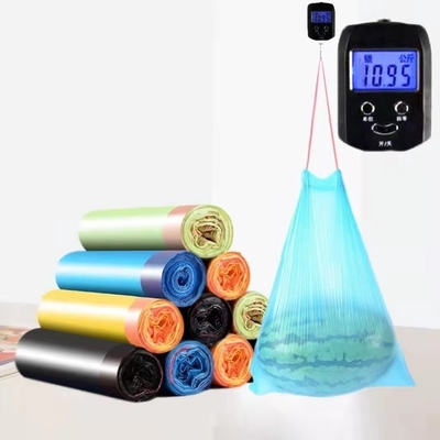 Household Environmentally Friendly Drawstring Garbage Bag with Hand-Held Pull Rope