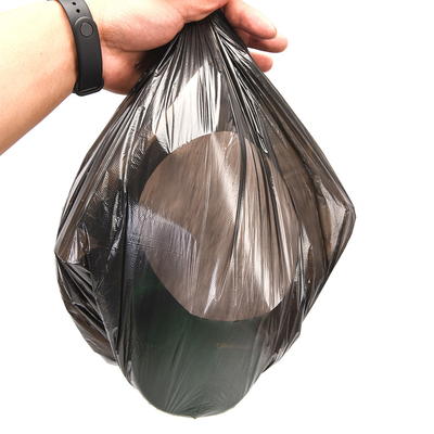 Customized Kitchen Household PE Full Color/black Big Garbage Bags with Security