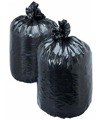 Household Products Black Plastic Garbage Bag for Eco-Friendly Waste Removal