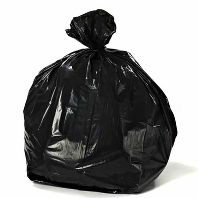Household Products Black Plastic Garbage Bag for Eco-Friendly Waste Removal