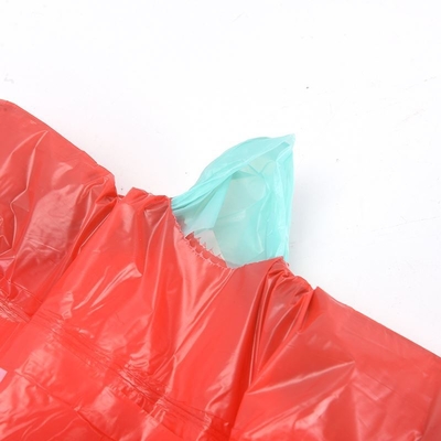 HDPE Garbage Roll Bag With Drawstring And Certificate ok compost For Waste Management