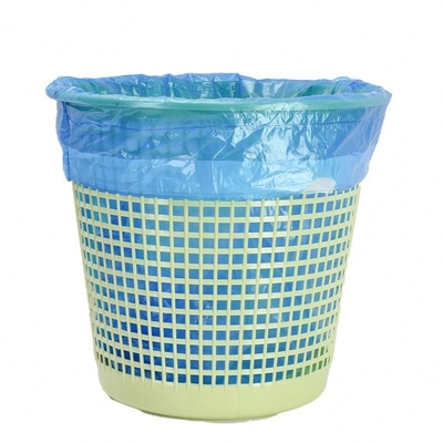 Thick Colorful Drawstring Plastic Garbage Bags on Roll for and Clean Waste Management