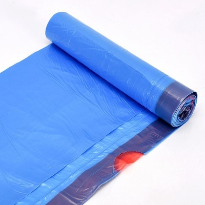 Portable Automatic Closing Household Thickened Drawstring Color Garbage Bag for Waste