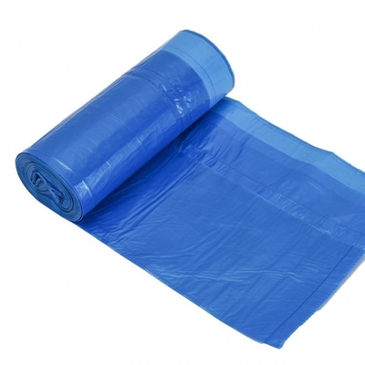 Customed 13 Gallon Kitchen Drawstring Trash Bags Heavy Duty Clear Garbage Bag PE Stand up Pouch Plastic GREEN