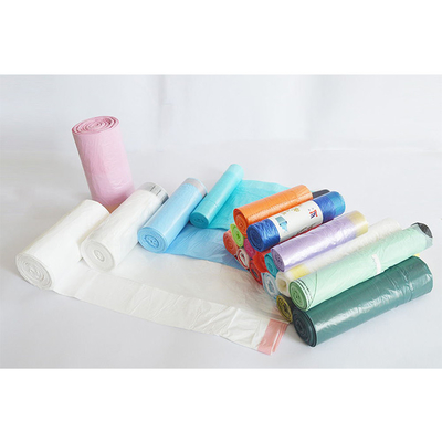 Custom Logo Printing Drawstring Garbage Bag Ideal for Waste Management Solutions