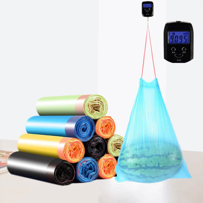 55 Gallon Drawstring Garbage Bag Customized 6ml Plastic Bag for Easy Waste Management
