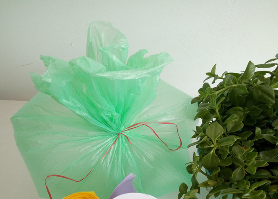50 Liters Black Trash Bags with Embossing Surface Handling