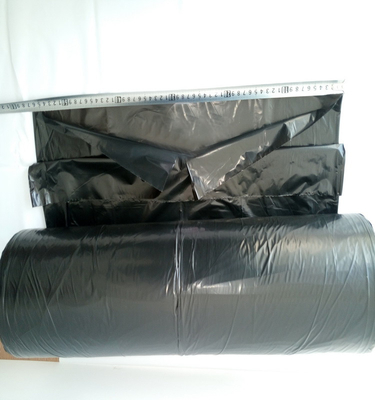 Recycled Black Bags on Roll for Garbage Accepting Custom Orders 5-100 mic Thickness