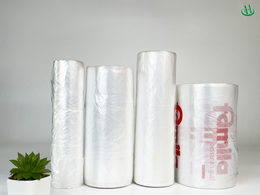 45*50Cm Black Disposable Point-Break Thickening Garbage Bag Material Flat Mouth Household Plastic Bag for Other Food