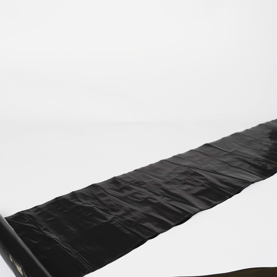 HDPE/LDPE/LLDPE Disposable Rubbish Bags With Sorting Logo In Black Color For Trash Can