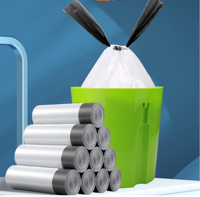 Square Bottom Bag Disposable Waste Bag Refills 100 Counts Assorted Colors 20L Trash Bags