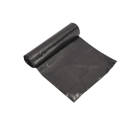Square Bottom Bag Household Security Drawstring Trash Bag for Eco-Friendly Disposal