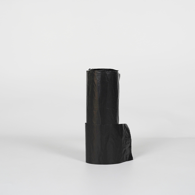 Drawstring Closure Medium Large Trash Bags for Sealing Handle HDPE/LDPE/LLDPE Material