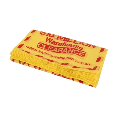 Custom Order Interleaved Plastic Trash Bag On Roll For Kitchen Bin Liner Medical Waste
