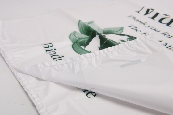 Flexo Printing Scented Vest T-shirt Plastic White Garbage Bag for Store or Restaurant
