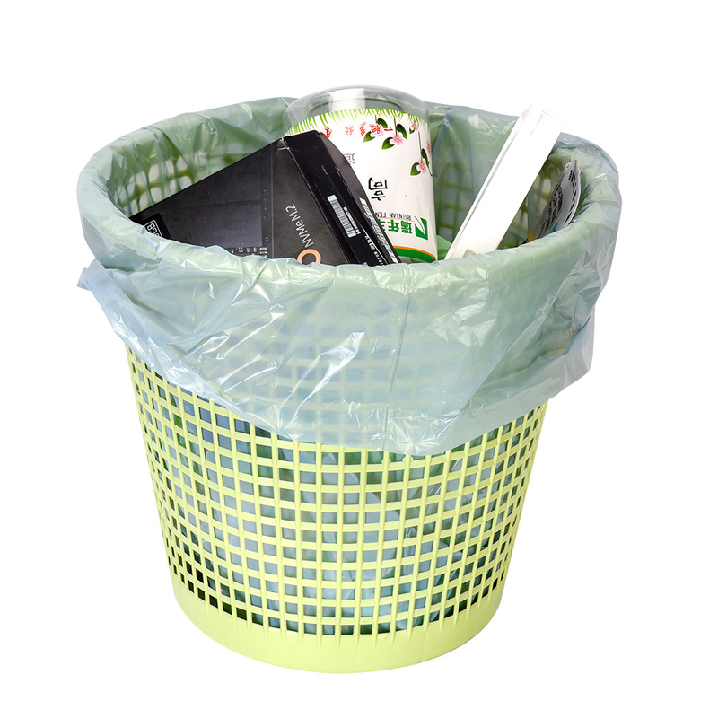 Garbage Packaging Customized Size Star-Seal Flat Bags for Household Waste Collection