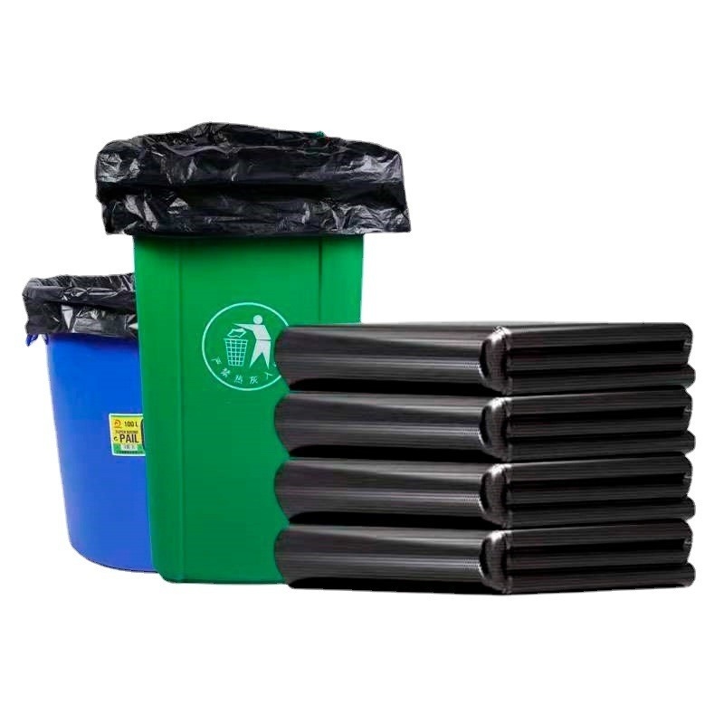 Other Household Products Bottom Gusset Bag Black Heavy Duty Bin Liners Bags Extra Strong