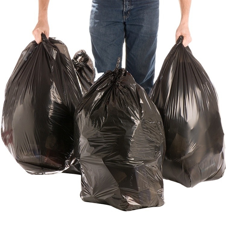 Heat Seal Sealing Handle Contractor Trash Bags Extra Strong and Large for Construction