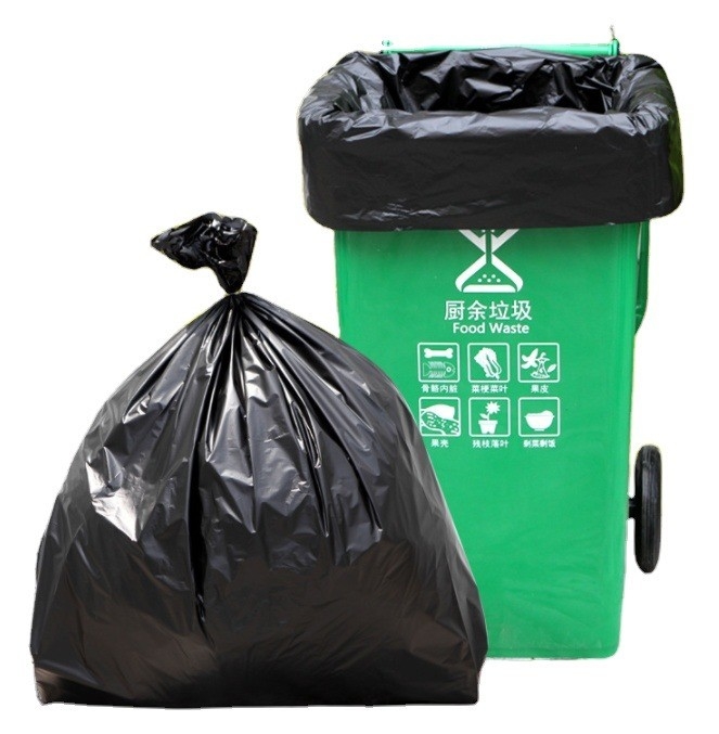 55-60 Gallon Heavy Duty Trash Bags for Property Garden Hotel Sanitation Customized