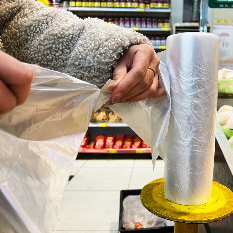 Embossing Surface PE Plastic Food Packaging Bag Roll Bags for Food Storage and Packaging