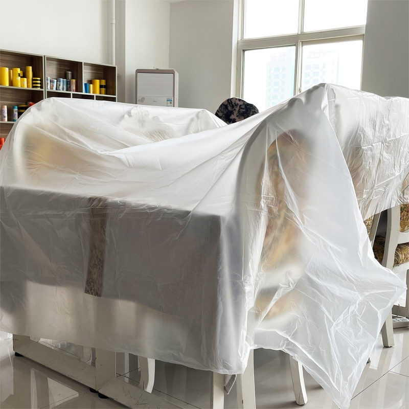 Packaging Film Dust Sheet HDPE/LDPE/LLDPE Plastic Drop Cloth for Painting Protection