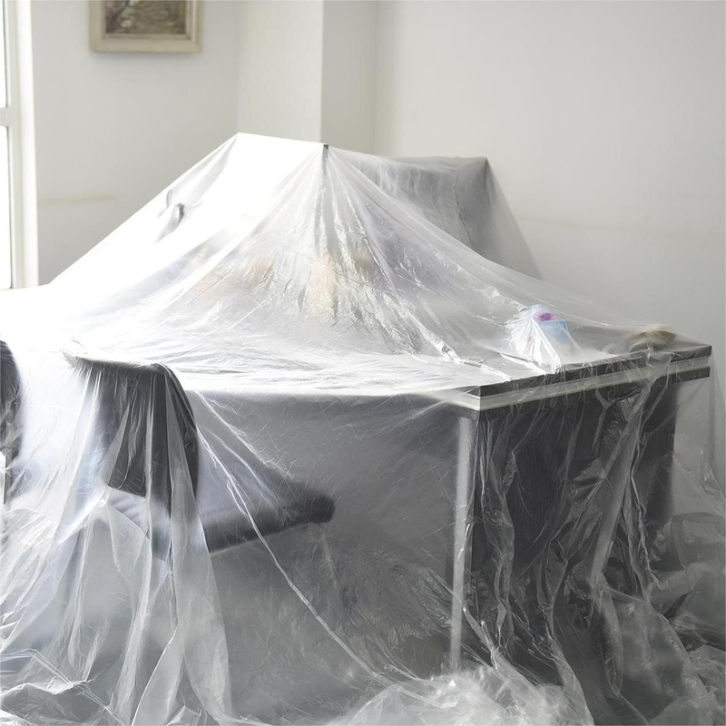 4X5M Plastic Painting Drop Cloth Dust Sheet for Household Products Protect Your Floor
