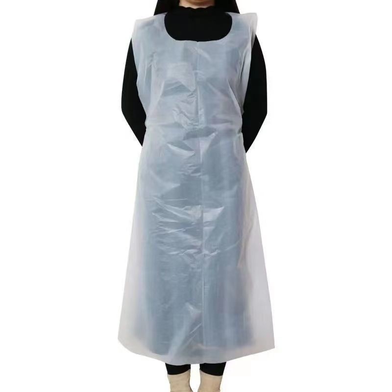 Disposable Plastic Apron for Painting Party Cooking Housework Picnic BBQ and Many More