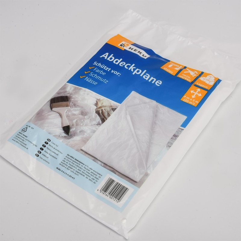Plastic Drop Cloths Cover Sheet for All Purpose Painters Customizable HDPE/LDPE/LLDPE