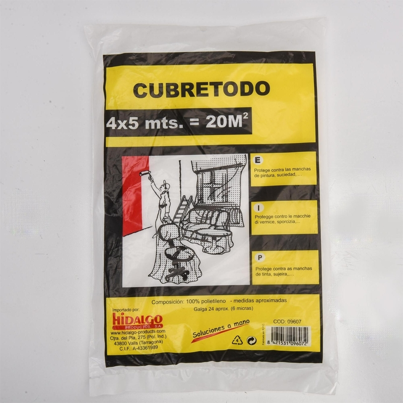 PE Painting Drop Cloth Sheet Plastic Dust Cover for Painting Thickness 5-15 mic Offer