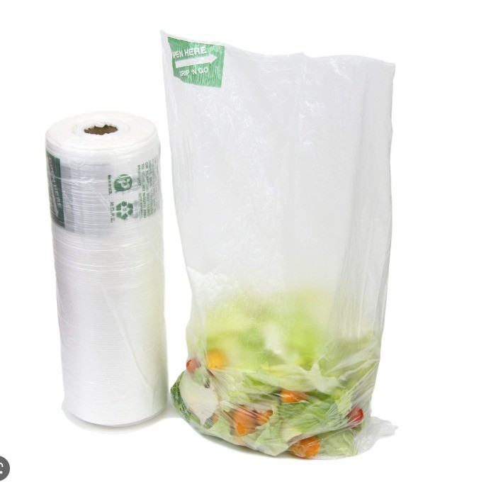 Clear Plastic Produce Bags 5-40 mic Thickness Ideal for Bread Fruits Vegetable Storage
